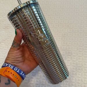 Starbucks 2023  Venti Tumbler - MIRRORBALL SILVER 24 oz